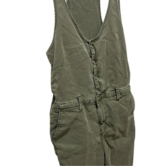 Paige Christy Utility Jumpsuit Olive Green - Picture 4 of 7